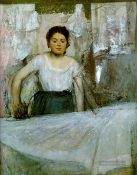  gas - Frau Bügeln Edgar Degas